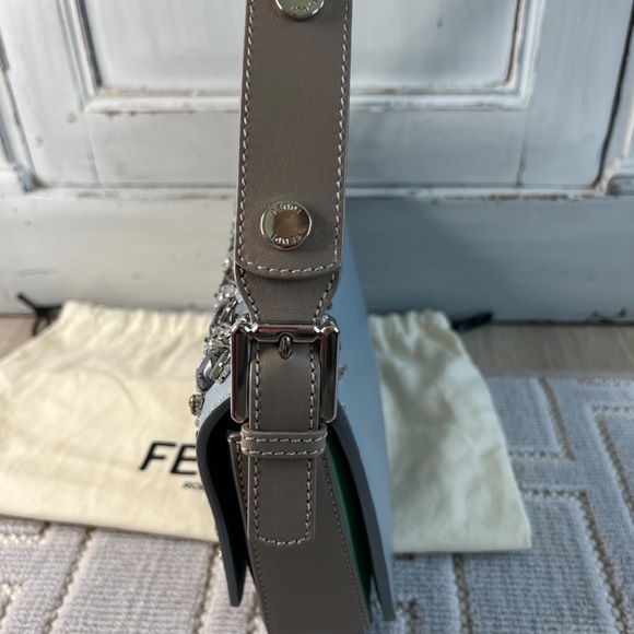 Extremely Rare Fendi Crystal Studded Baguette - Picture 8 of 12